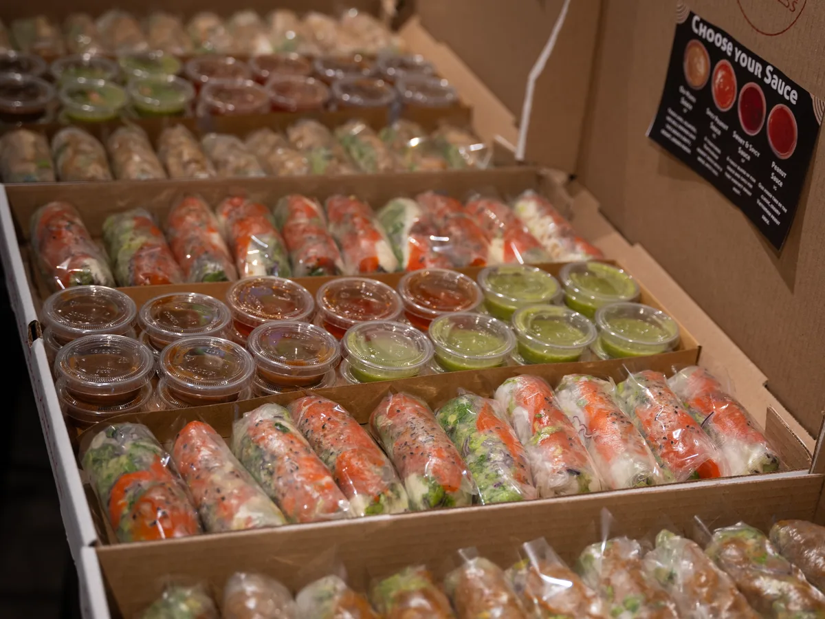 Party Roll Box catering