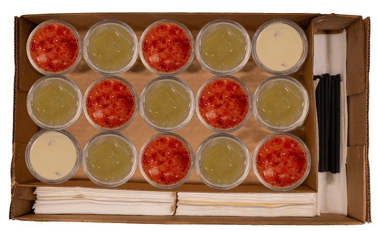 Mini Drink Box catering