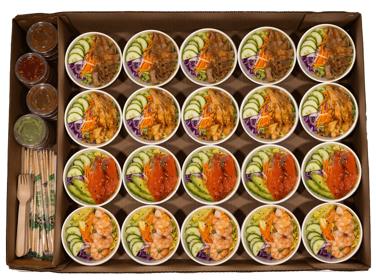 Mini Salad Box catering