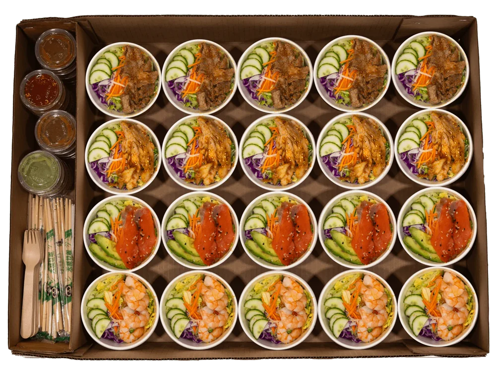Mini Salad Box catering