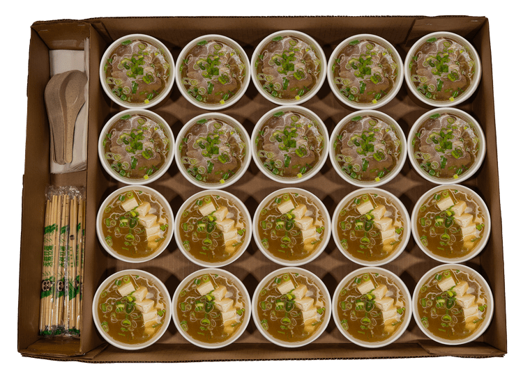 Mini Pho Box catering