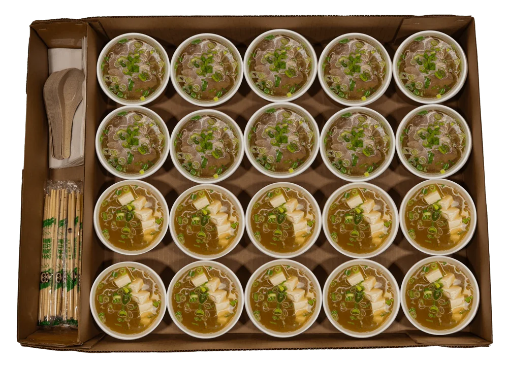 Mini Pho Box catering