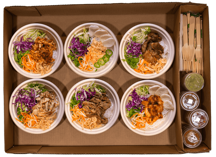 Noodle Salad Box catering
