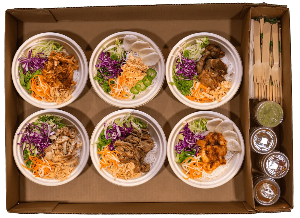 Noodle Salad Box catering